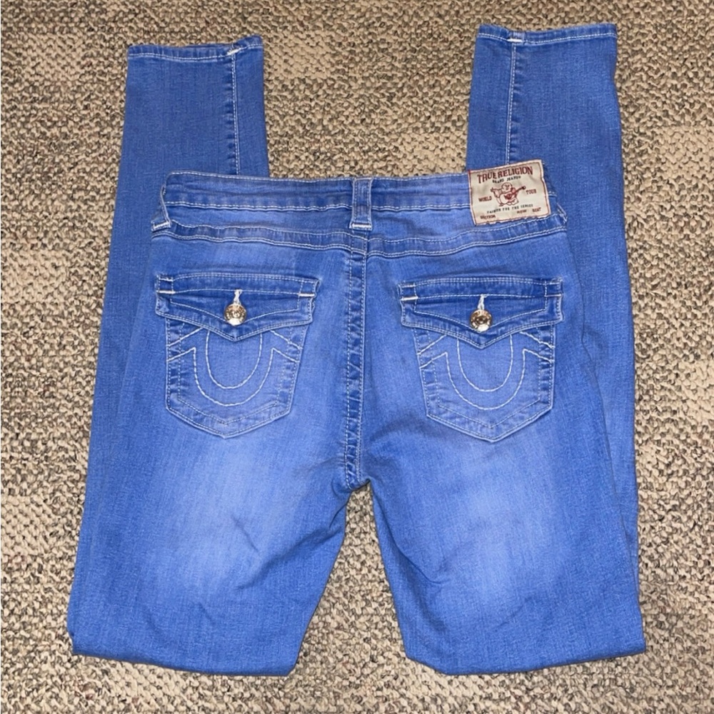 True Religion Stella Mid Rise Skinny